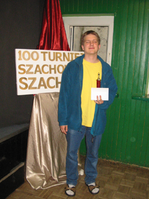 Zwycięzca Pucharu Szachbem Jerzy Słaby